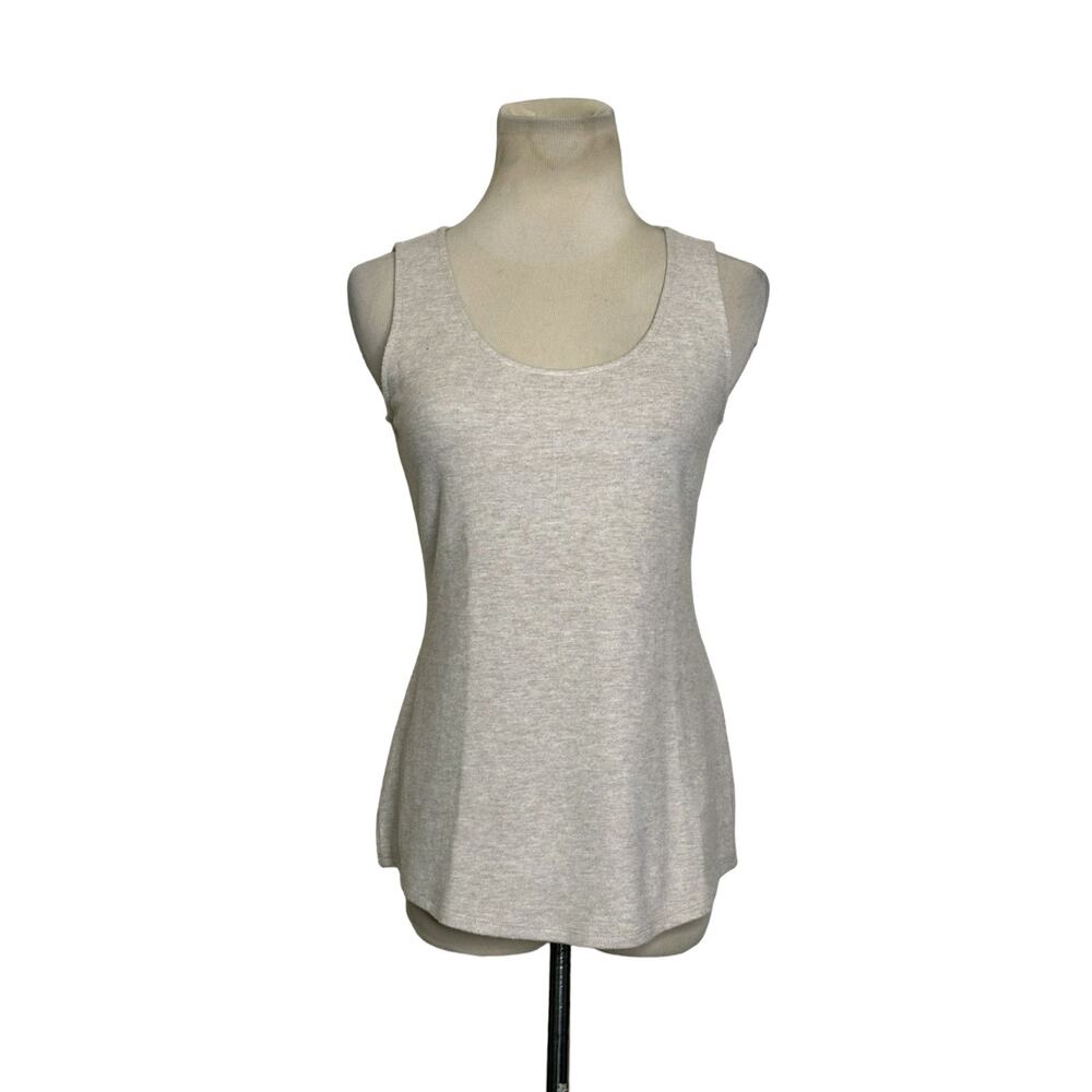 White House Black Market oatmeal tank top size XSP
